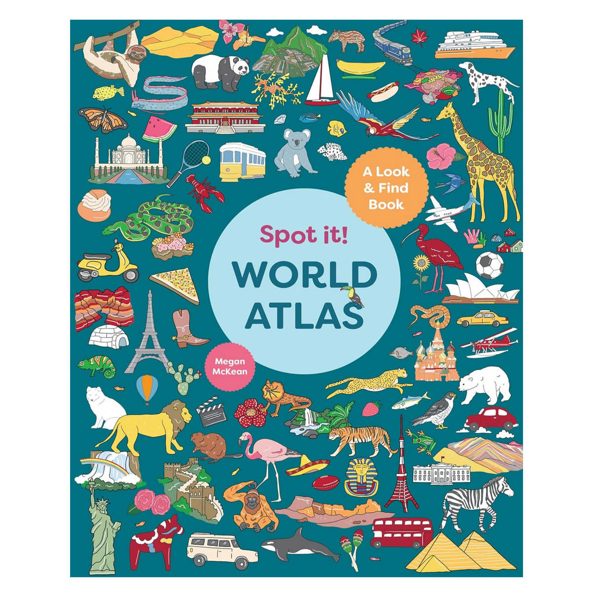 Spot It! World Atlas: A Look-and-Find Book