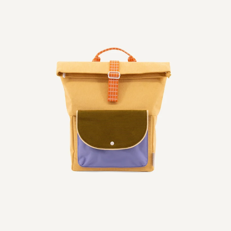 Backpack large • farmhouse • corduroy • pear jam