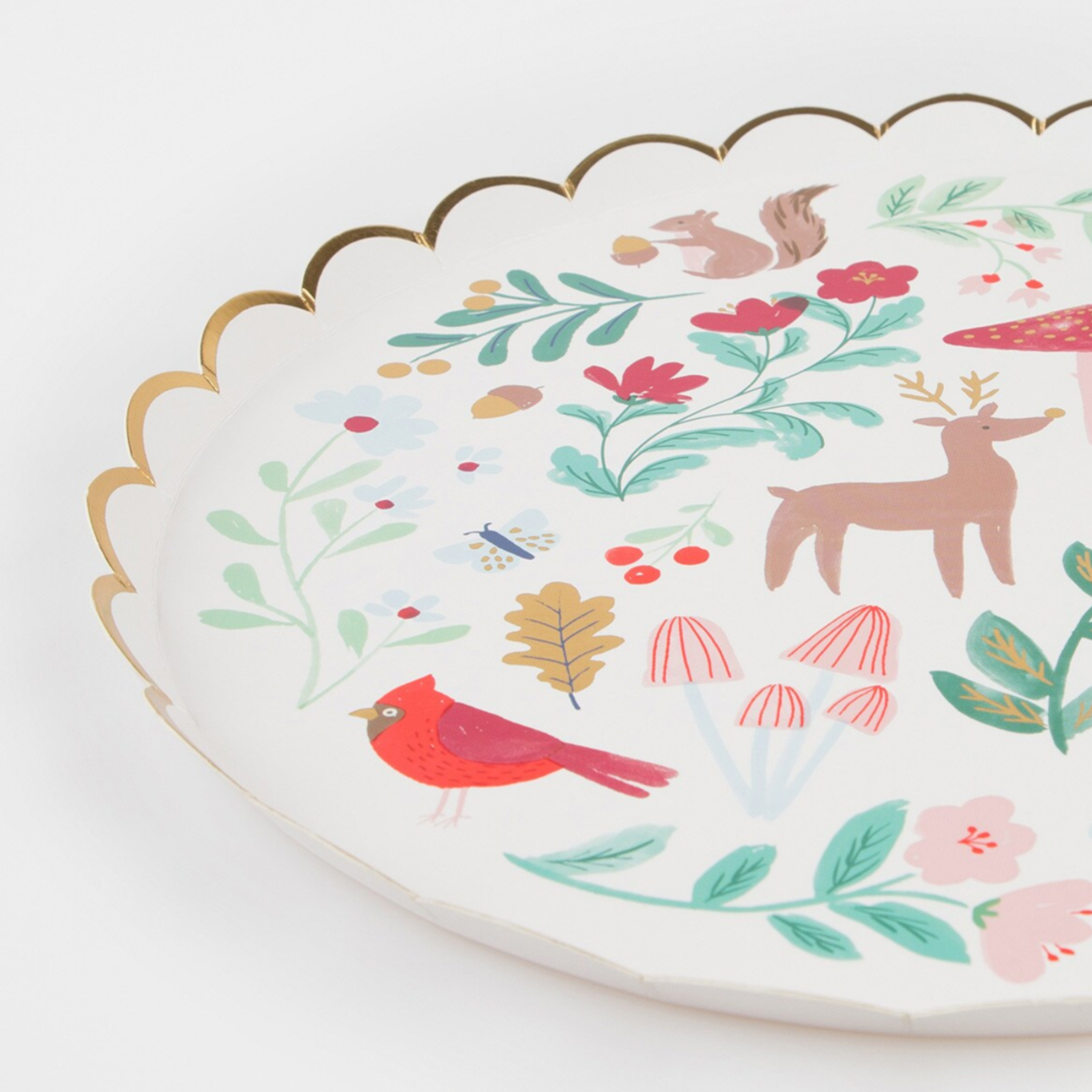 Winter Woodland Dinner Plates (8pk)