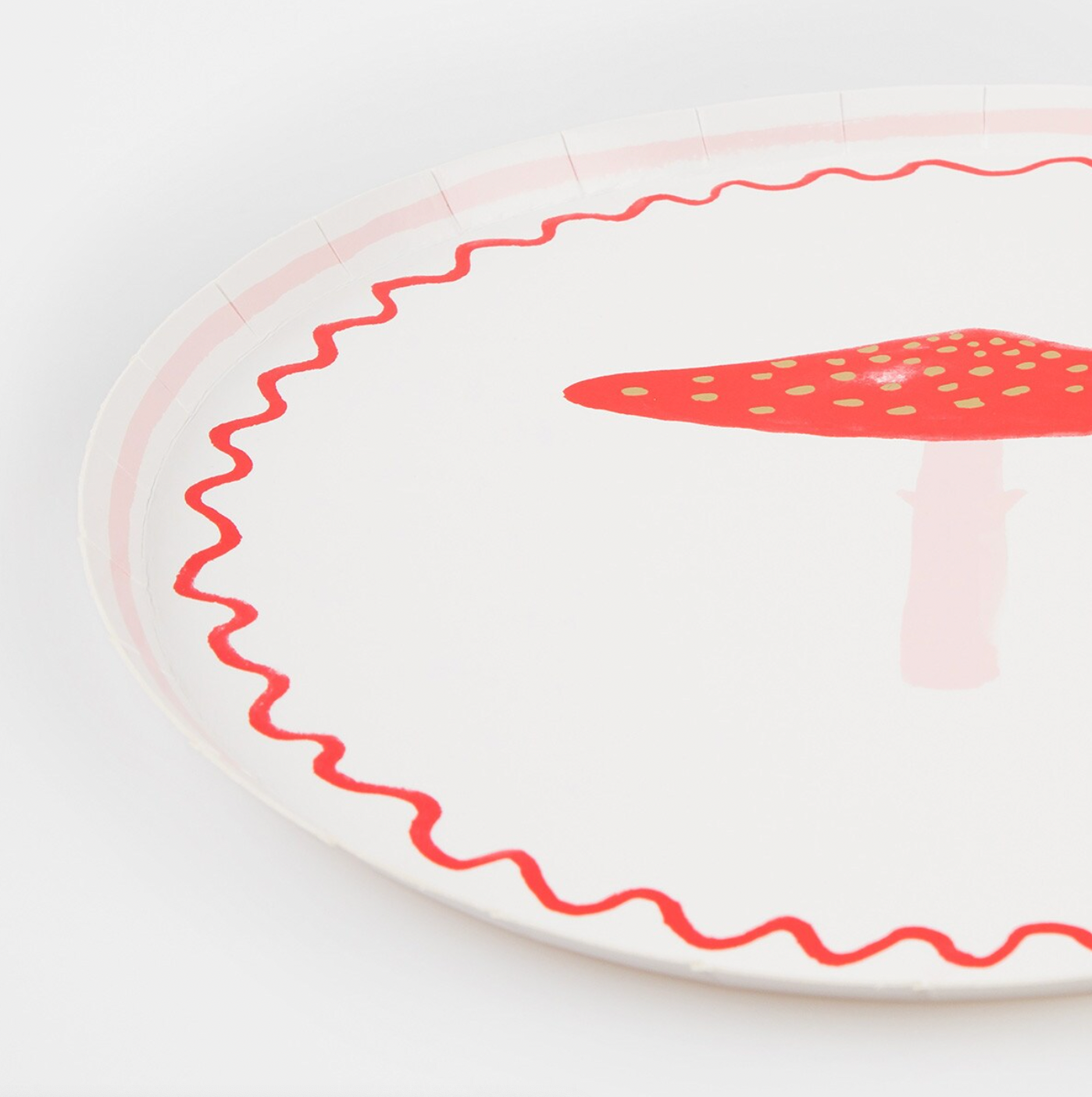 Merry Mushrooms Side Plates (8pk)