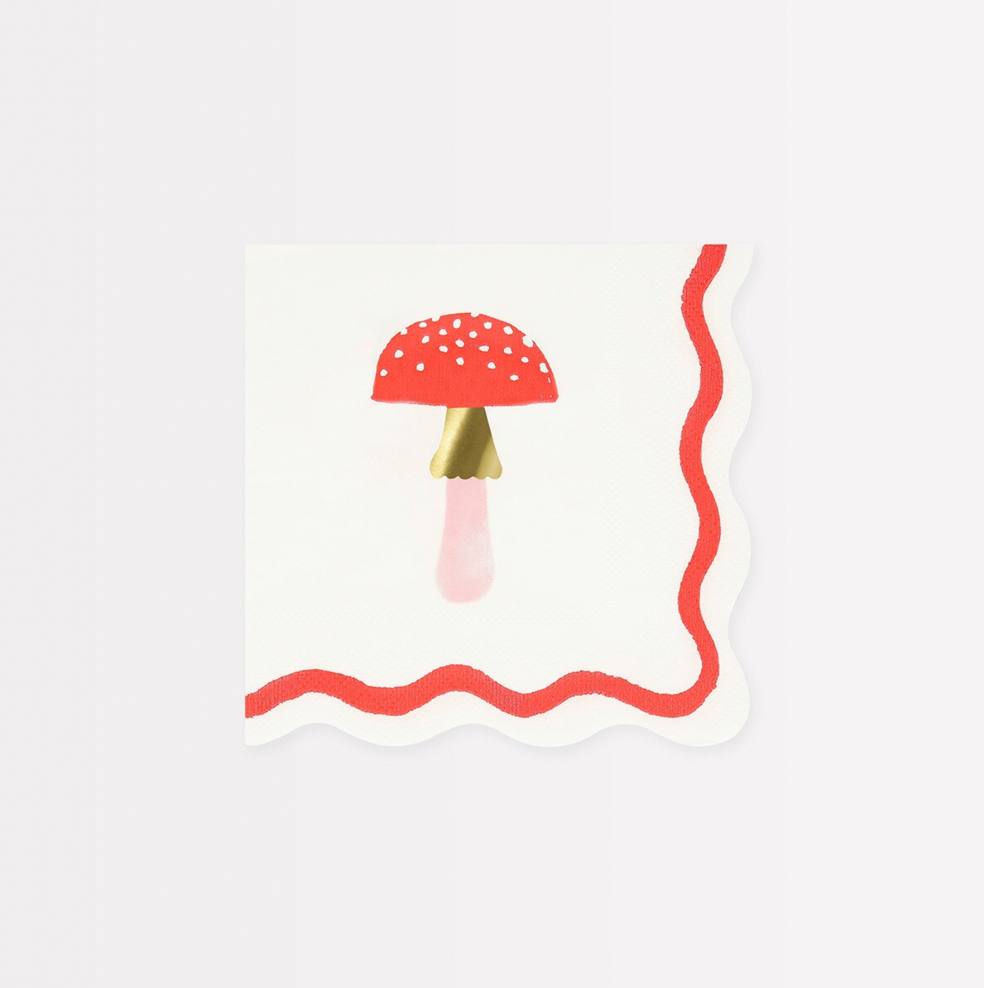 Merry Mushrooms Small Napkins (16pk)