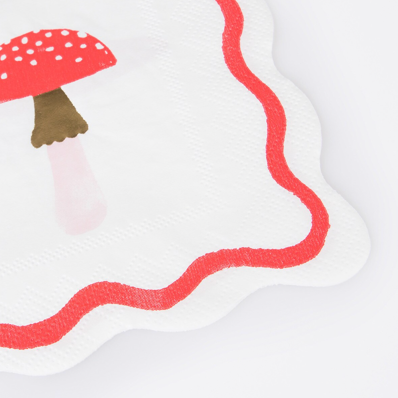 Merry Mushrooms Small Napkins (16pk)