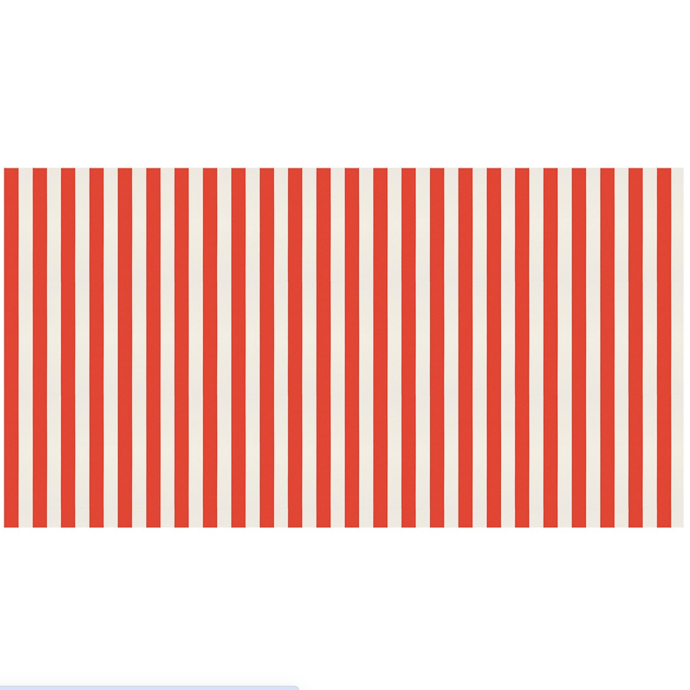 Red Striped Tablecloth