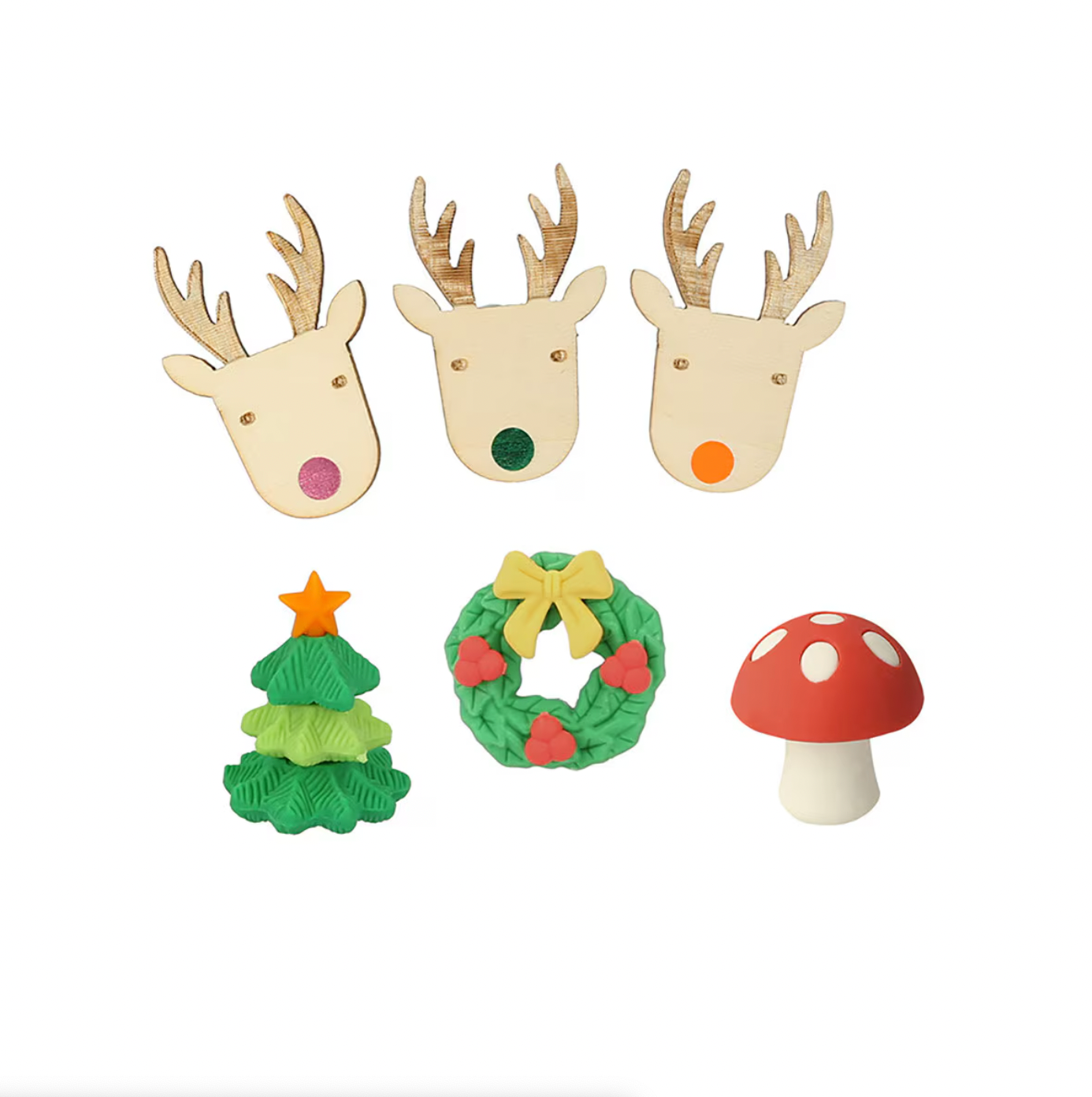 Woodland Jumper Reindeer Crackers -6pk