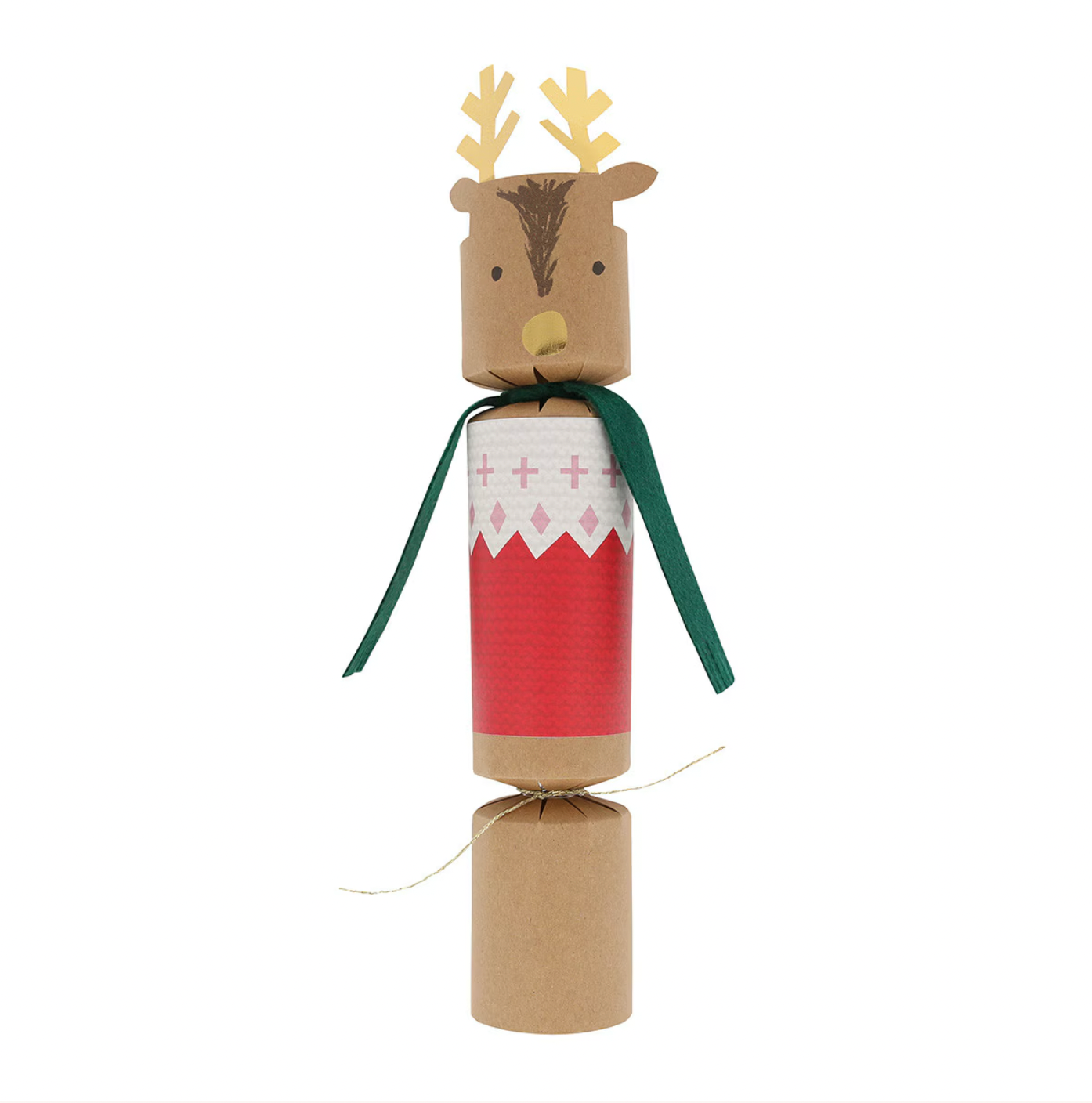 Woodland Jumper Reindeer Crackers -6pk