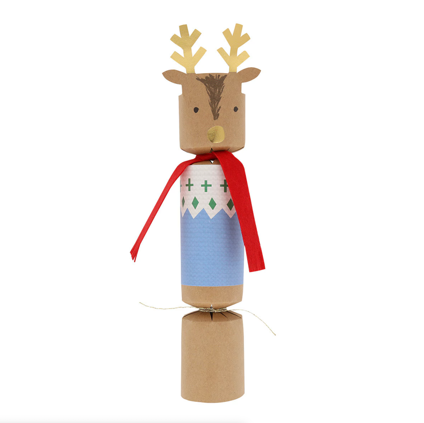 Woodland Jumper Reindeer Crackers -6pk