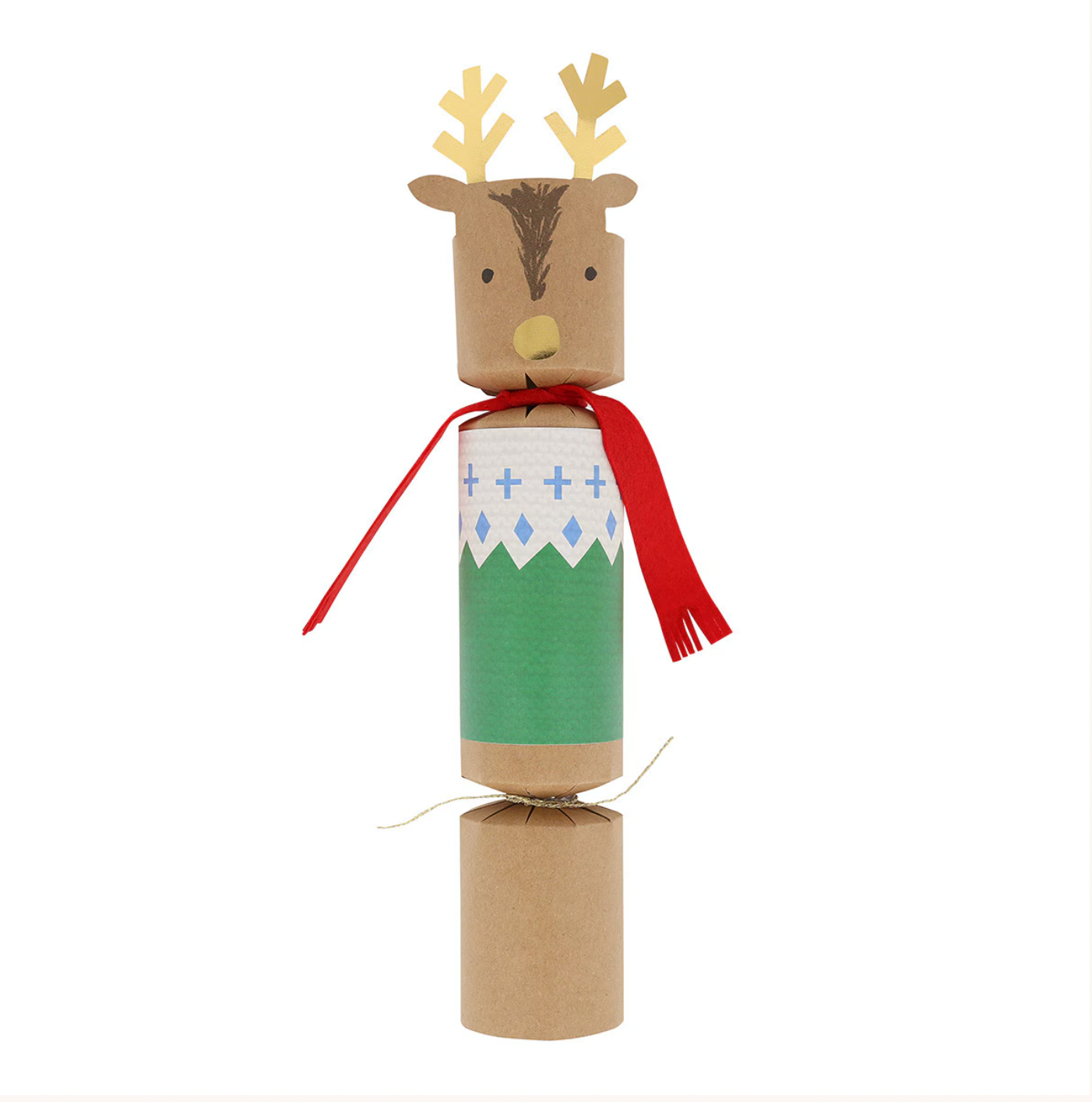 Woodland Jumper Reindeer Crackers -6pk