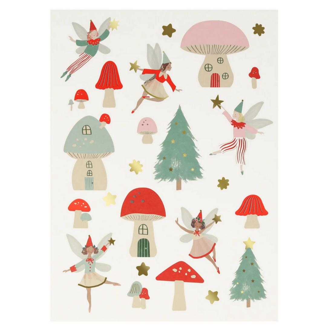 Christmas Fairy Sticker (10pk)