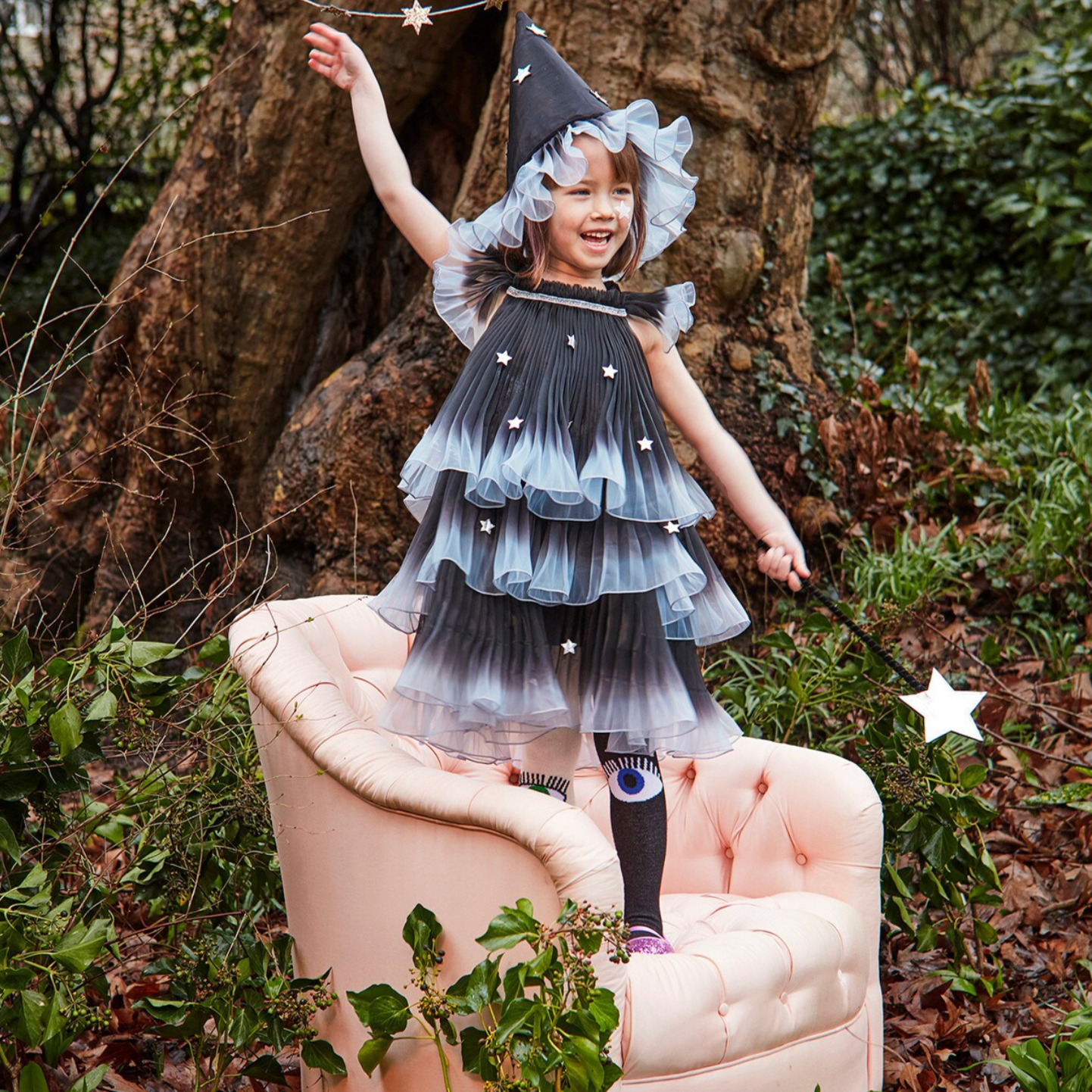 Star Witch Costume (3-6yrs)