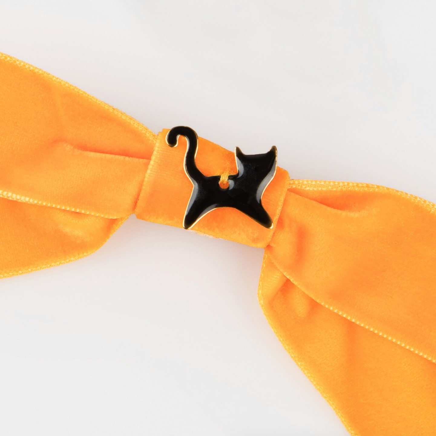 Halloween Velvet Bow Hair Clips -pk4