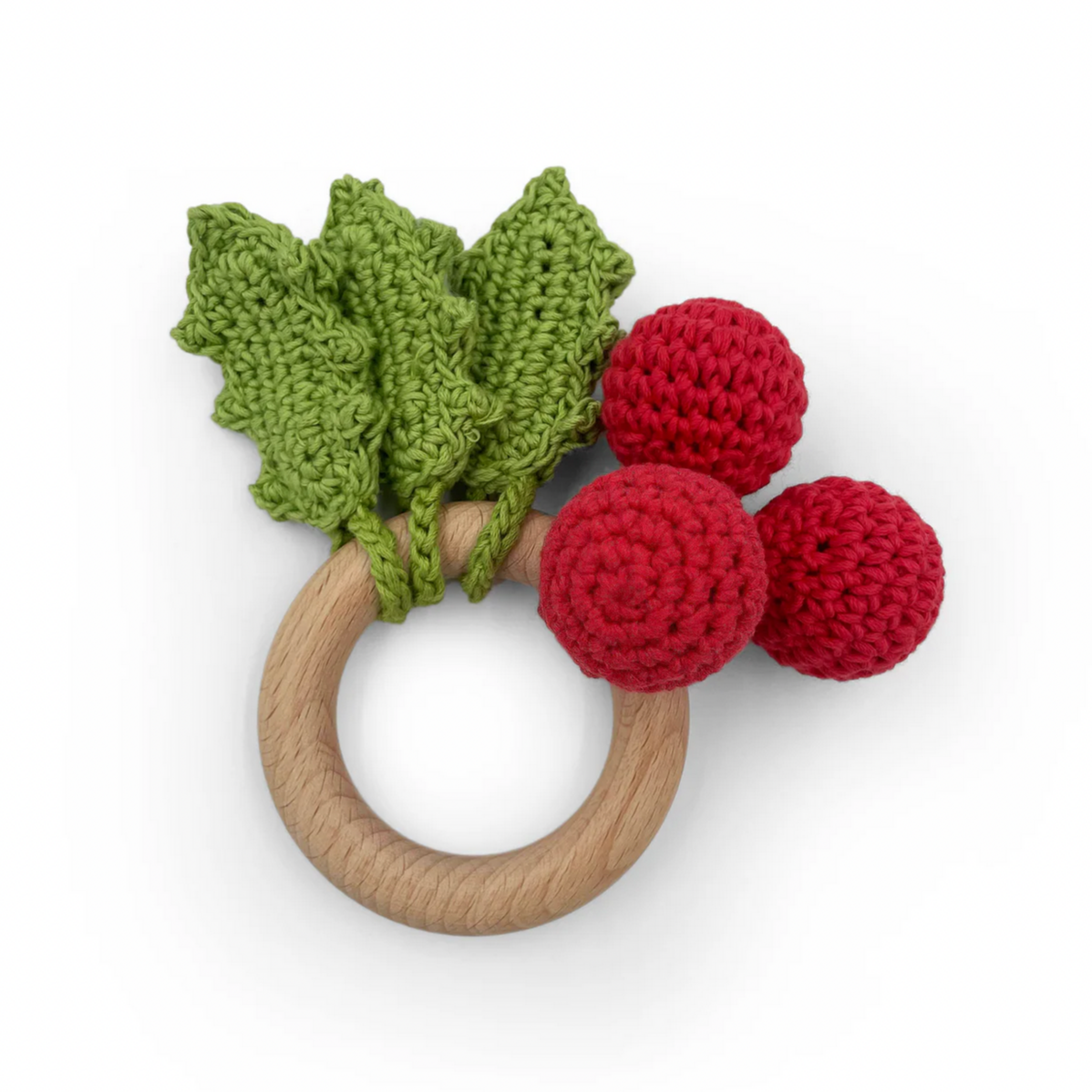 Organic Winter Berry Teether & Rattle