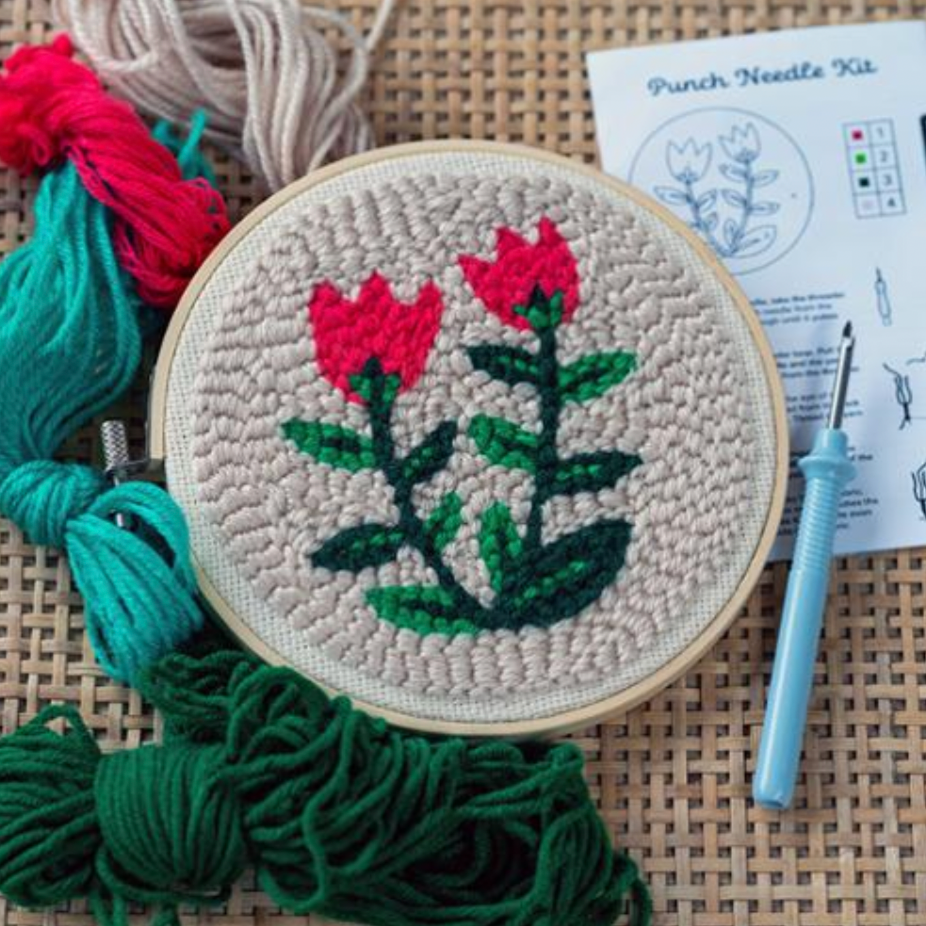 Tulip Punch Needle Kit