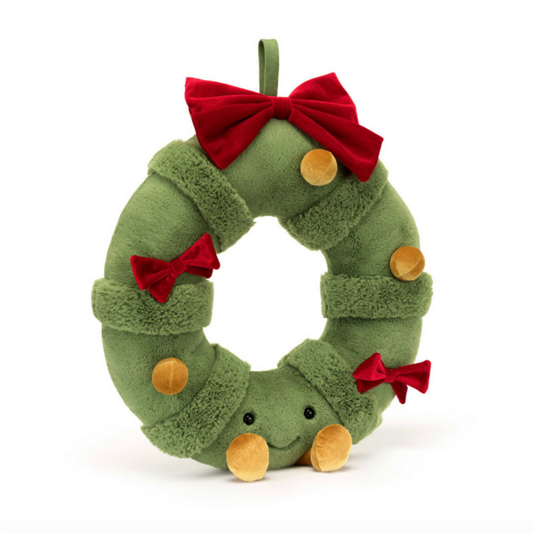 Amuseables Decorated Christmas Wreath