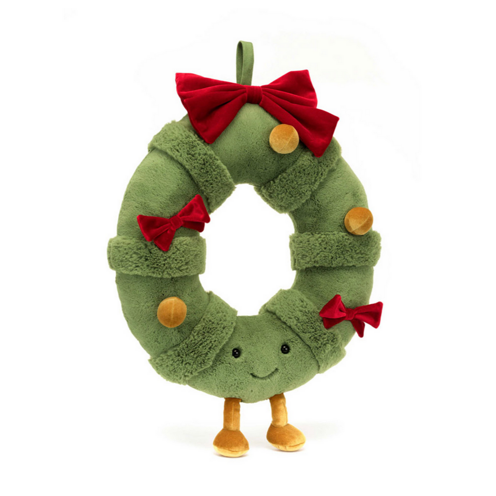 Amuseables Decorated Christmas Wreath