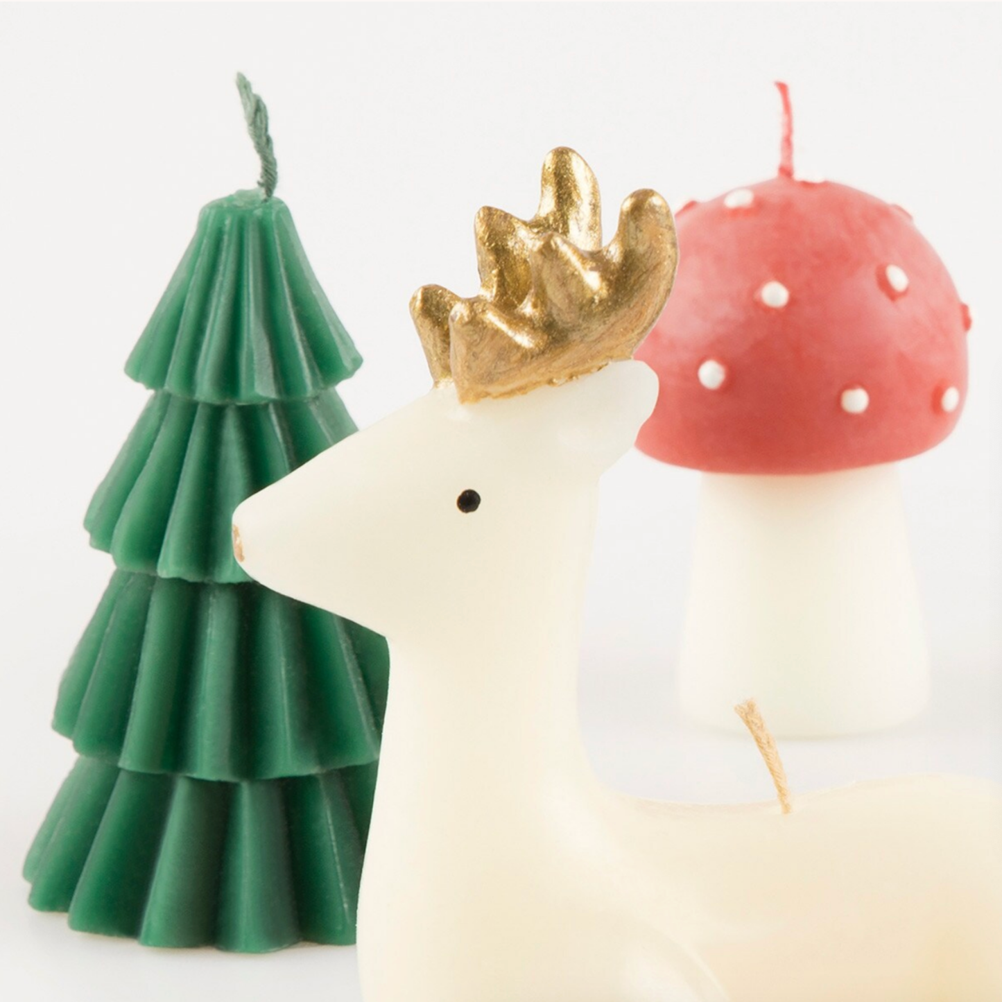 Winter Woodland Candles (x5)