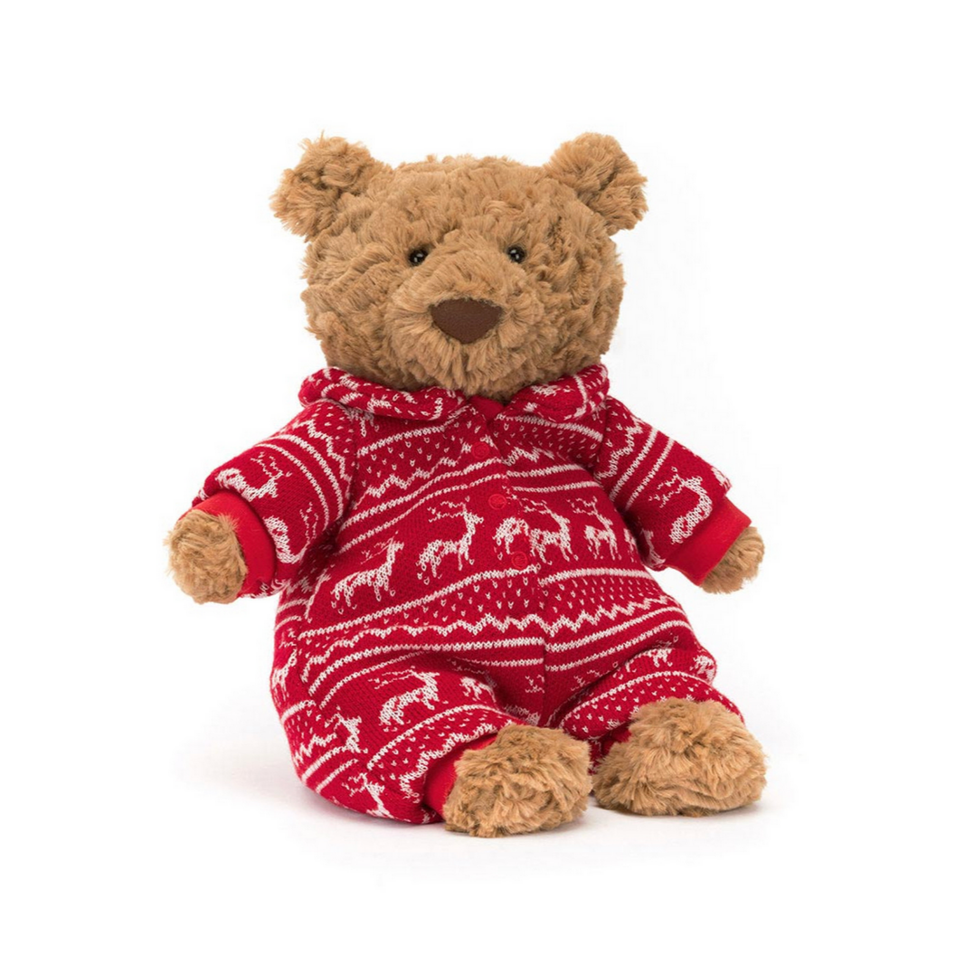 Bartholomew Bear Winter Pyjamas