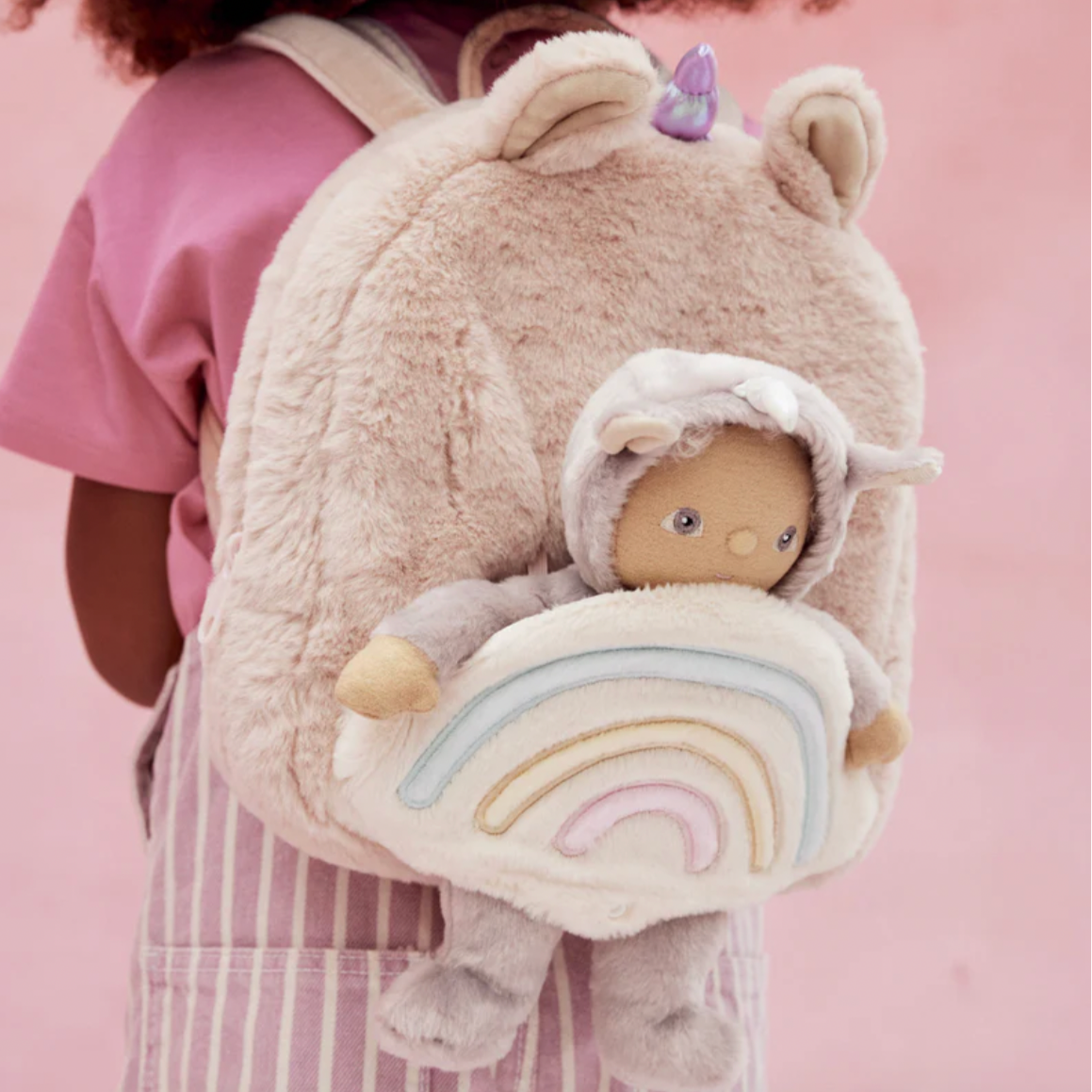 Hopalong Unicorn Backpack - Pink