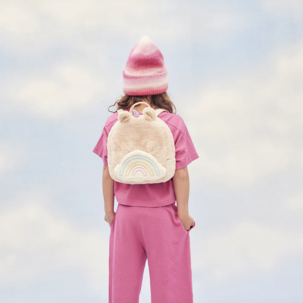 Hopalong Unicorn Backpack - Pink