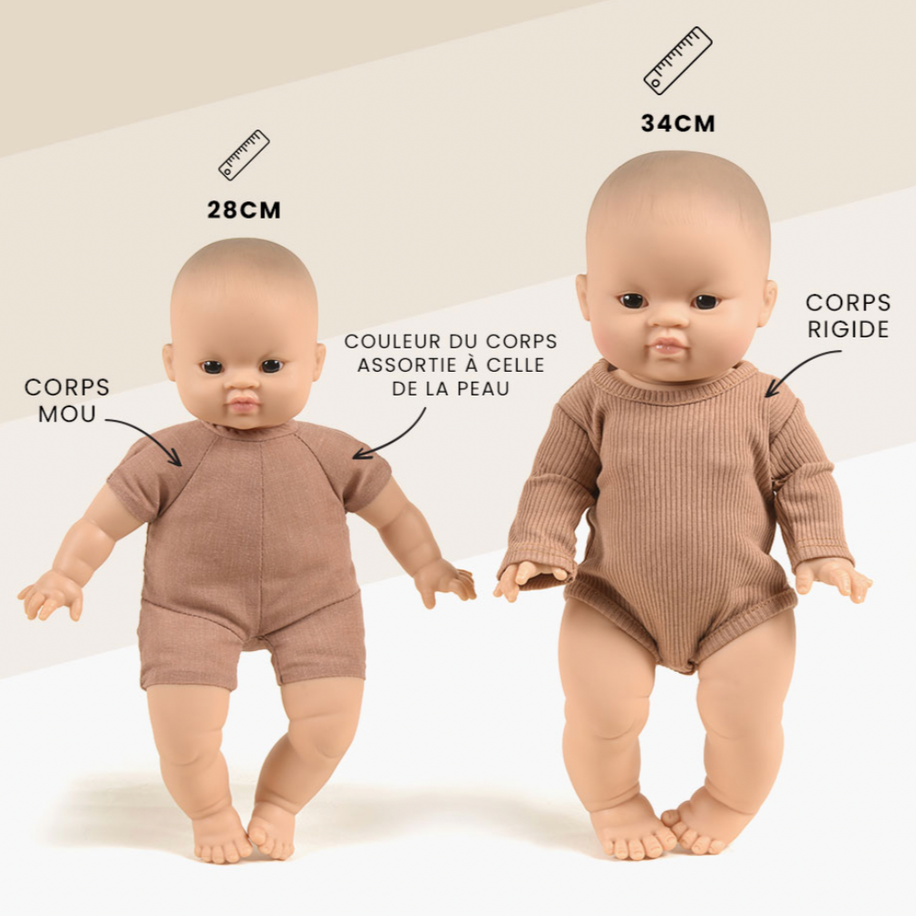 Baby Doll - Leo Doll-brown eyes 28cm/11in