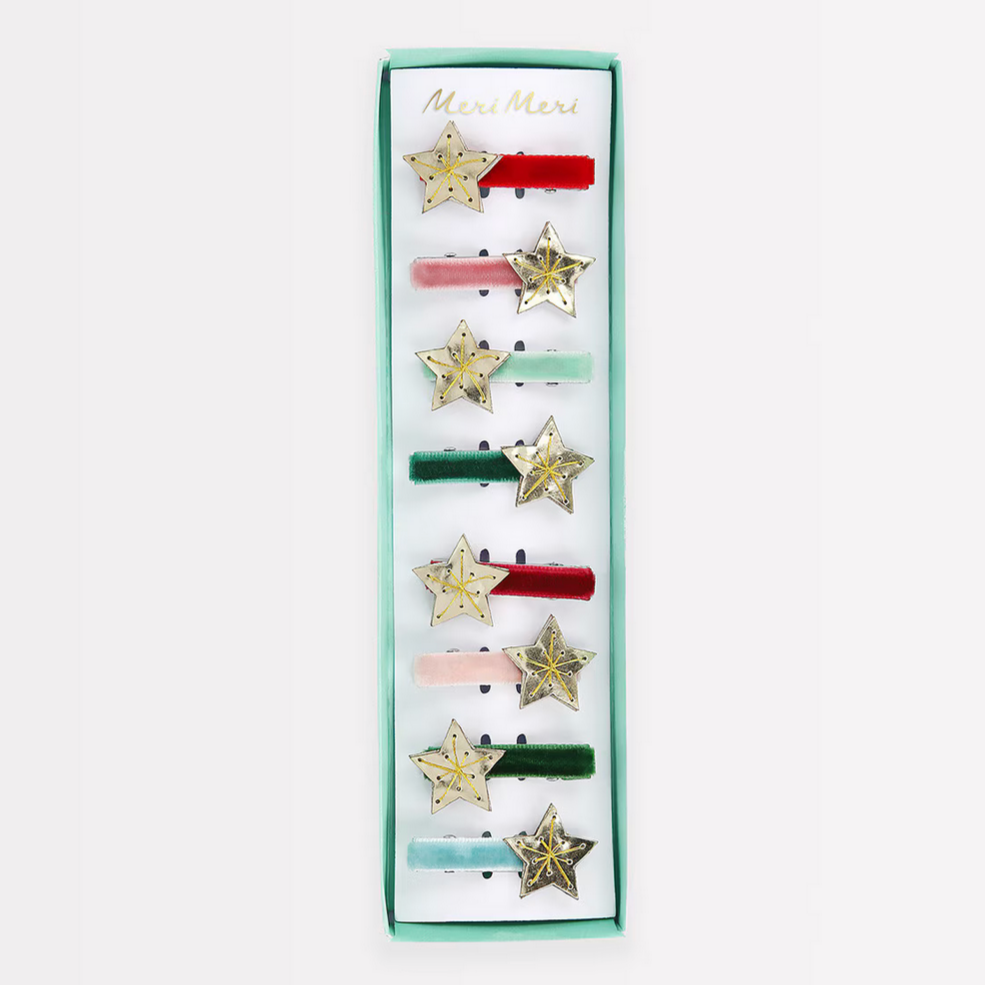 Jolly Christmas Hair Clips