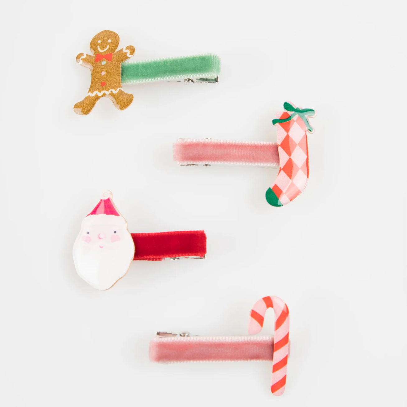 Jolly Christmas Hair Clips