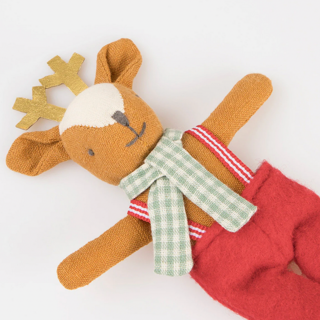 Reindeer Mini Doll & Suitcase