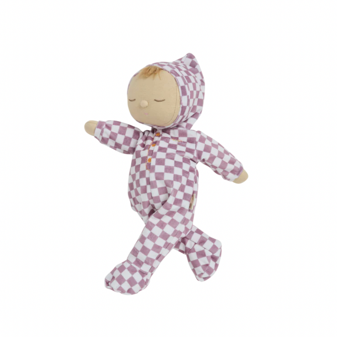 Dozy Dinkum Doll - Plum Check