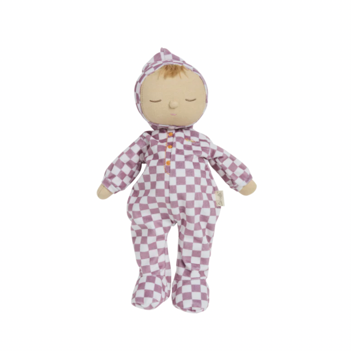 Dozy Dinkum Doll - Plum Check