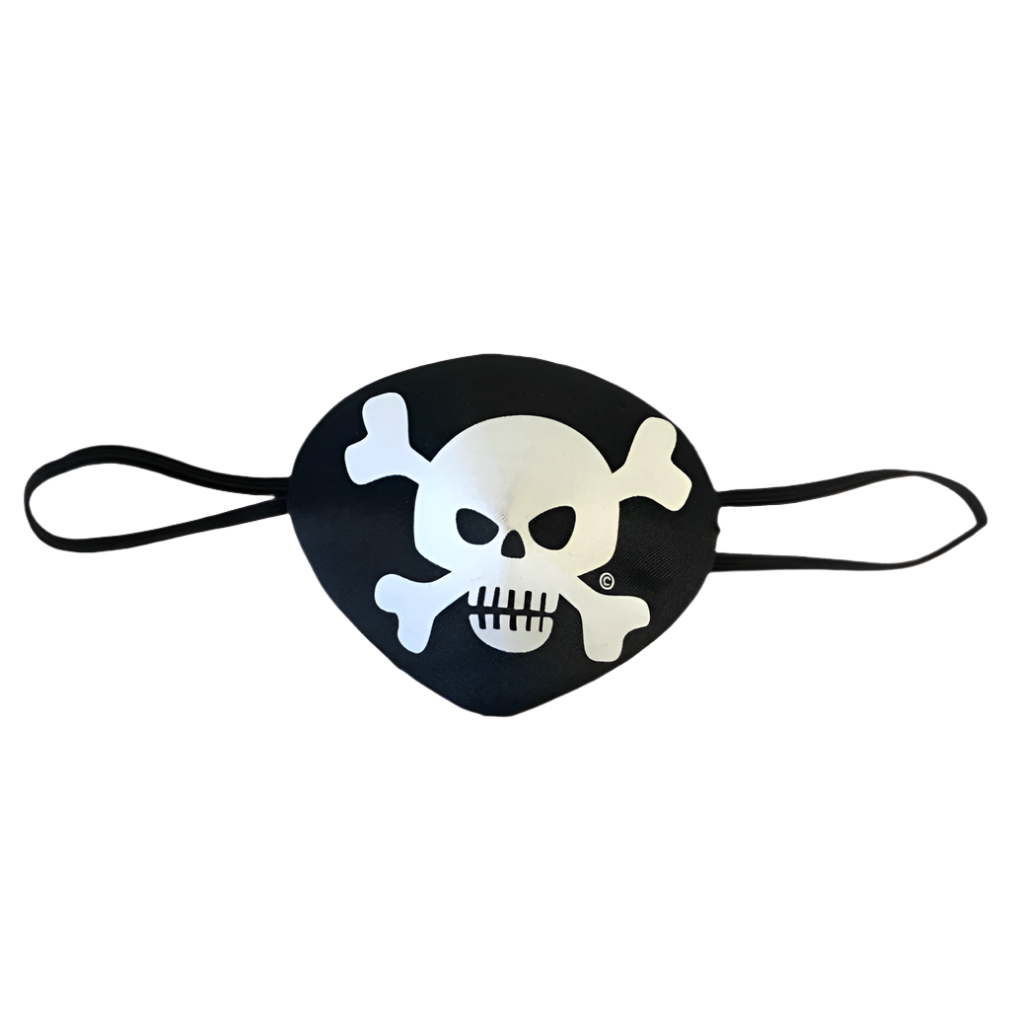 Pirate Red Stripe Eye Patch