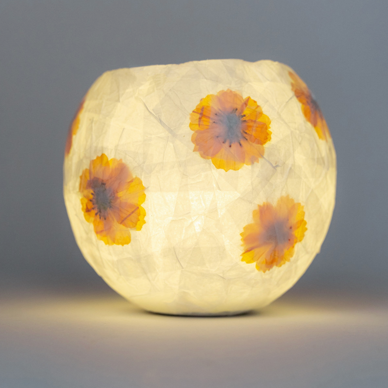 Crafters Flower Paper Lamp