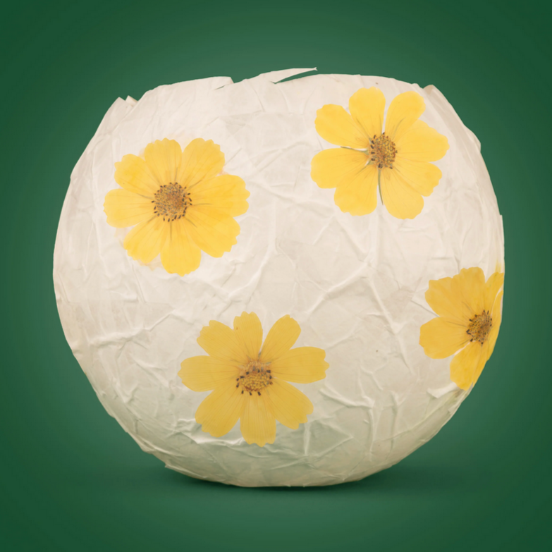 Crafters Flower Paper Lamp