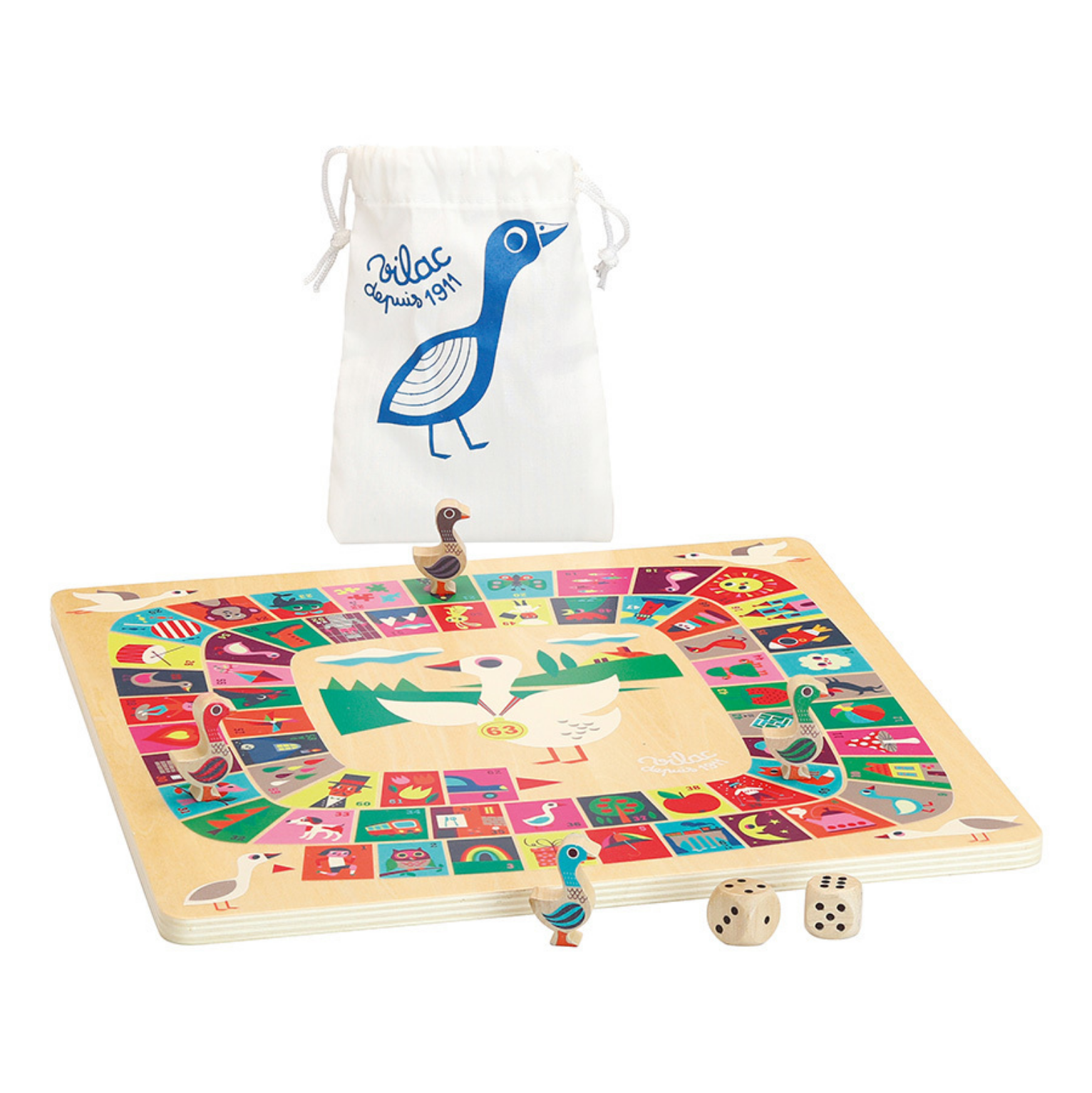 Ludo and goose board - Ingela P.Arrhenius