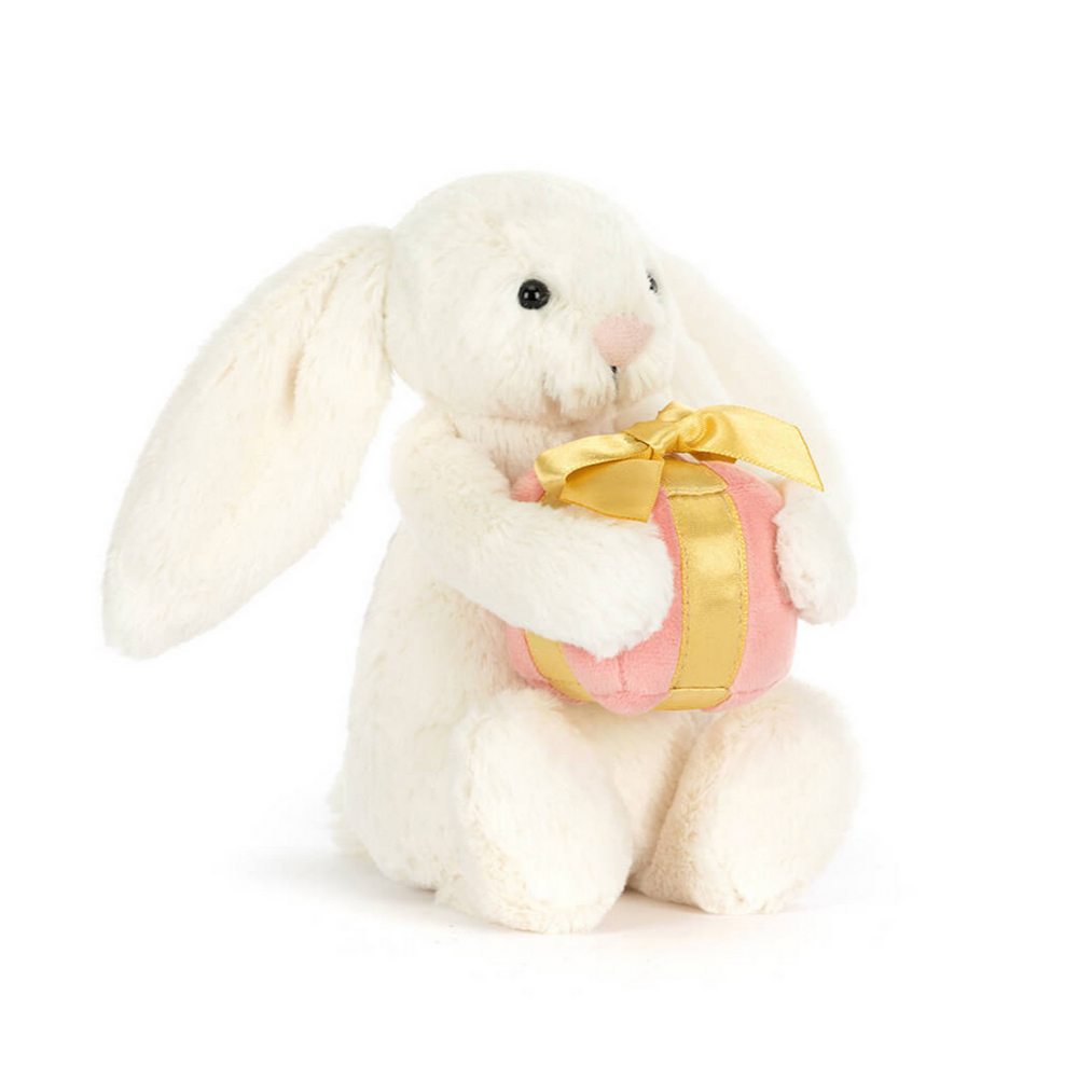 Bashful Bunny with Present