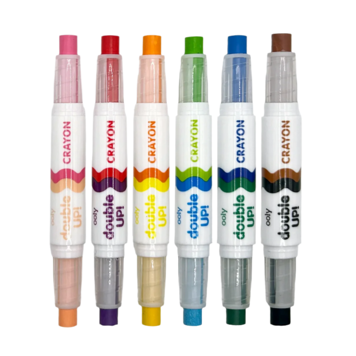 Double Up! Double-Ended Crayons - Set of 6