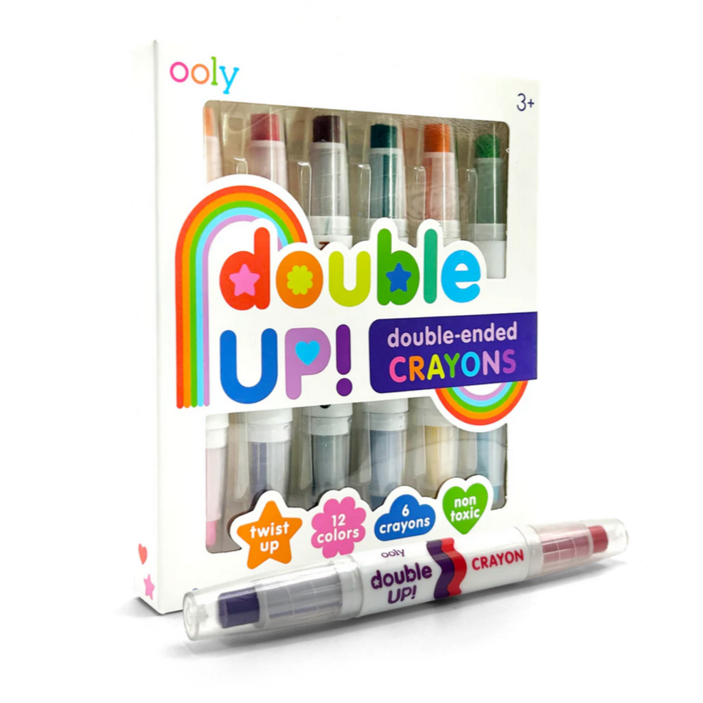 Double Up! Double-Ended Crayons - Set of 6