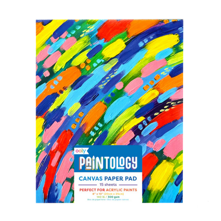 Paintology Canvas Paper Pad - 15 Sheets