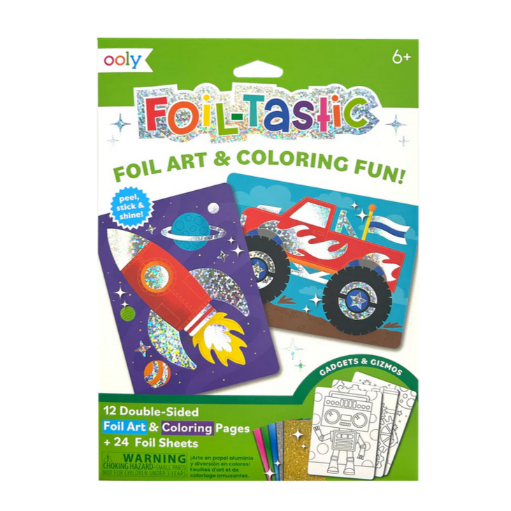 Foil-tastic Foil Art & Coloring Set - Gadgets & Gizmos