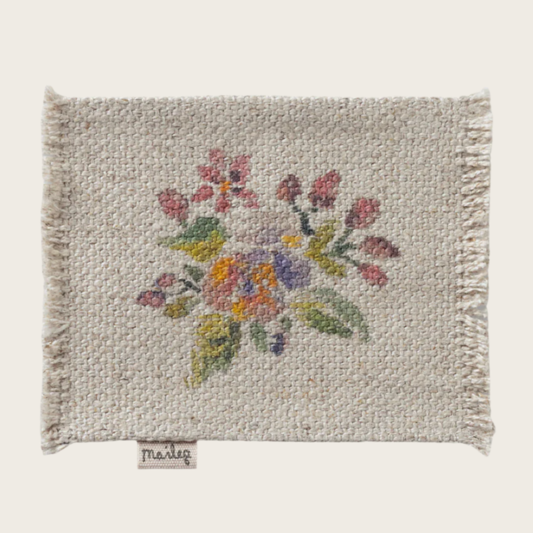 Rug with Flowers - Small