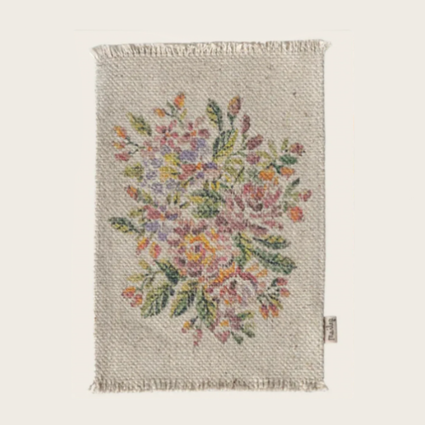 Rug with Flowers - medium