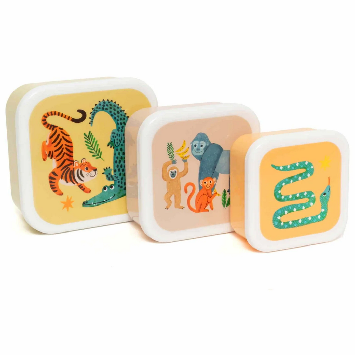 Lunchbox Set -Upside Down Animals -REBECCA JONES