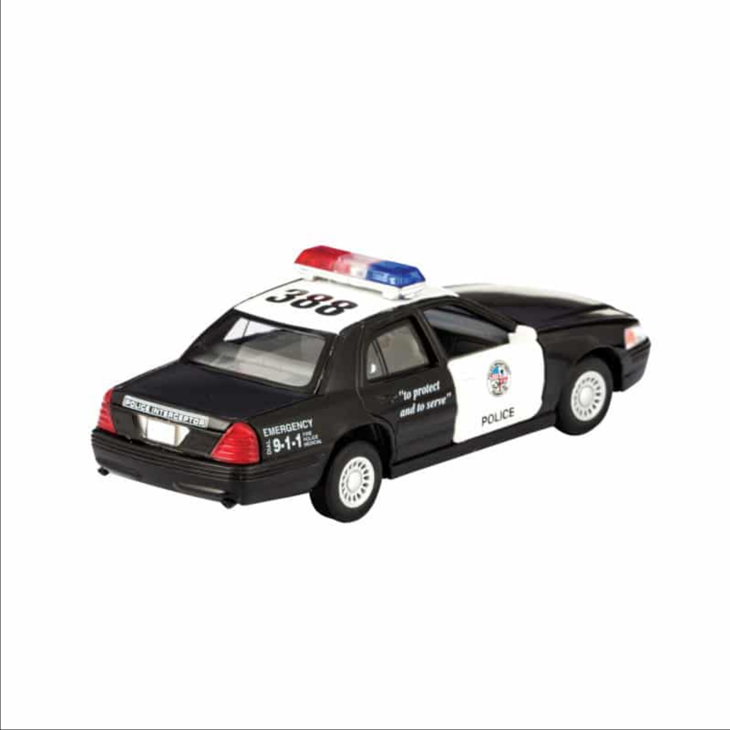 Diecast Police Pull Back