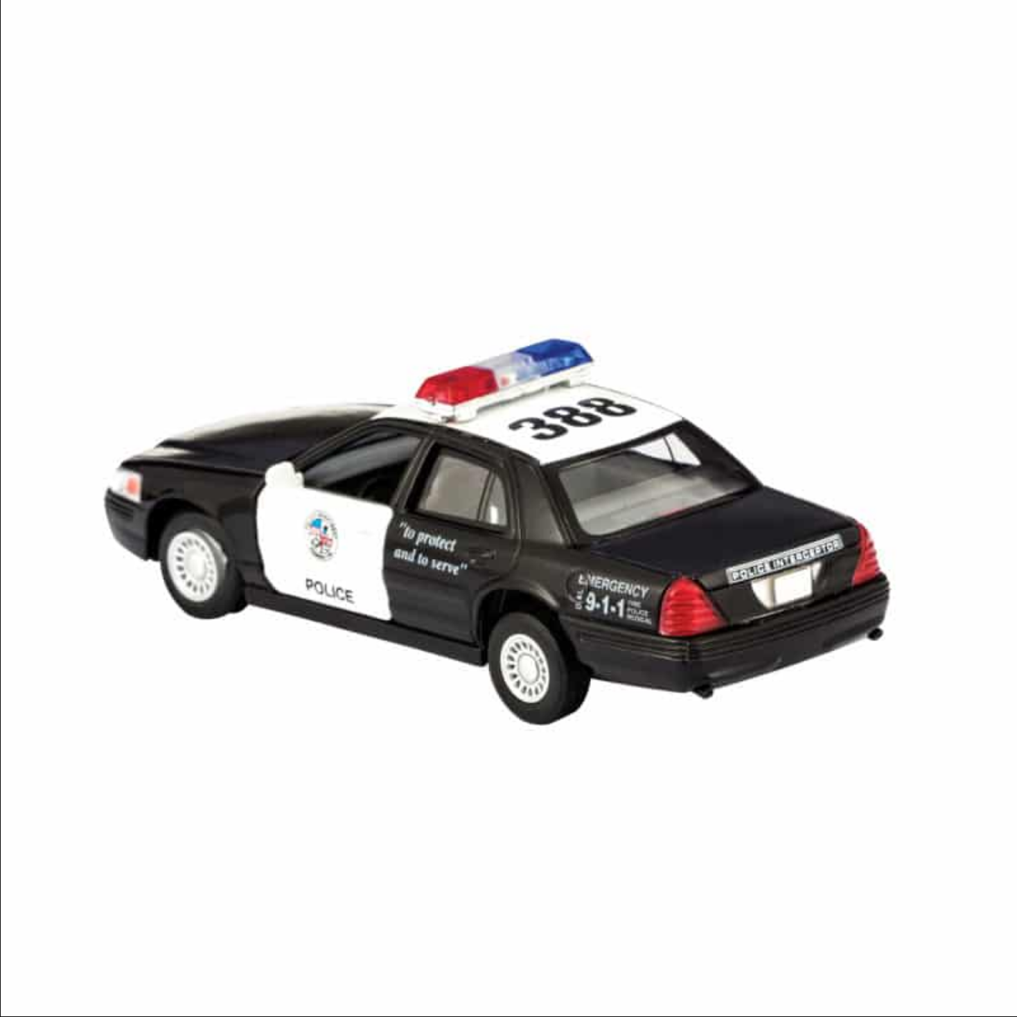 Diecast Police Pull Back