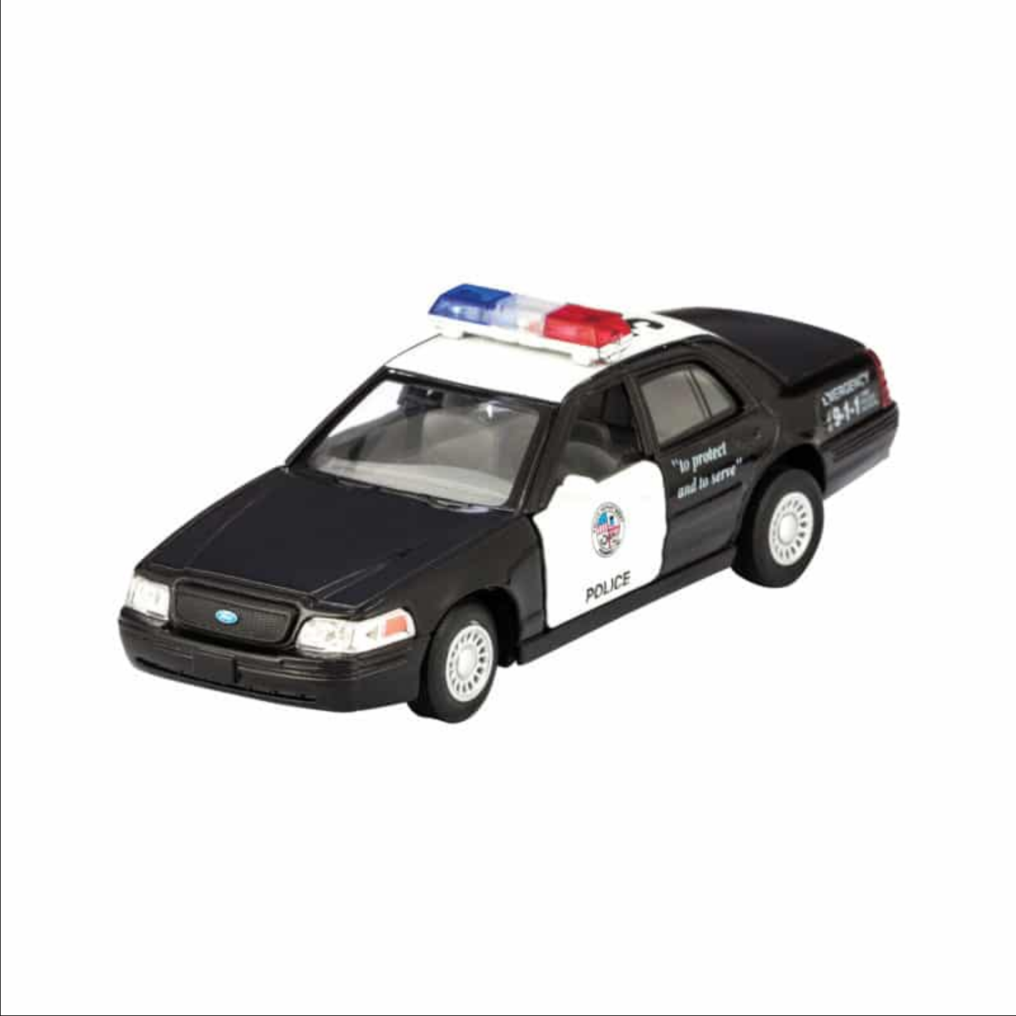 Diecast Police Pull Back