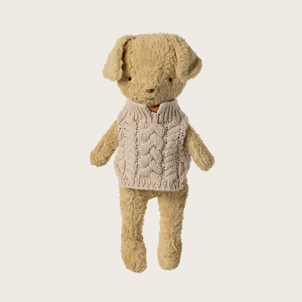 Maileg Puppy Supply Sweater - sand