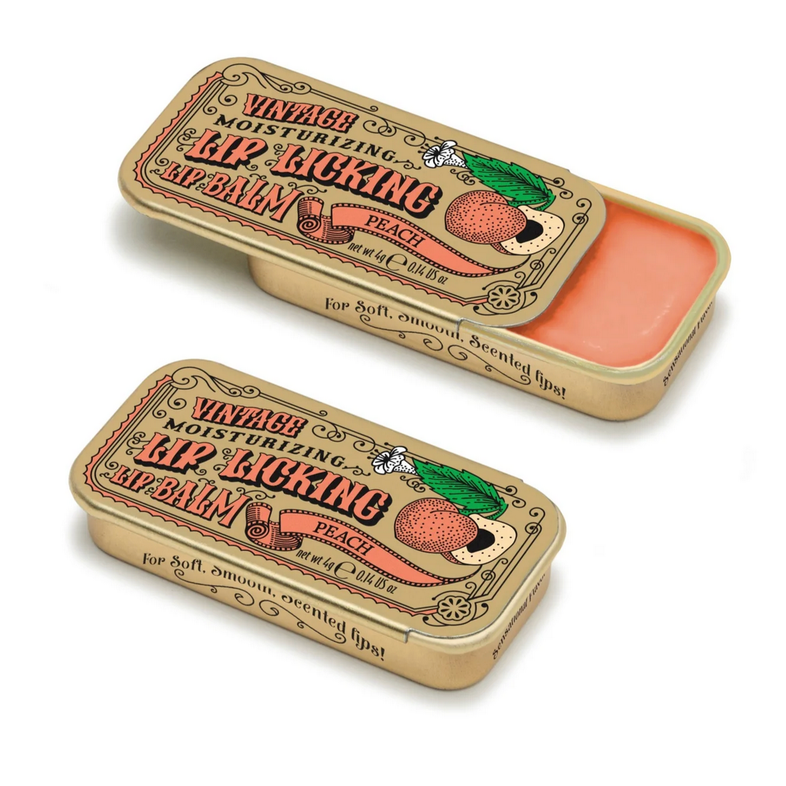 Peach Lip Licking Flavored Lip Balm