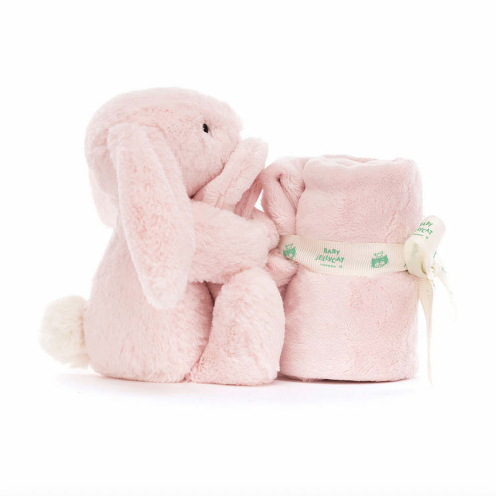 Bashful Baby Pink Bunny Soother Lovie