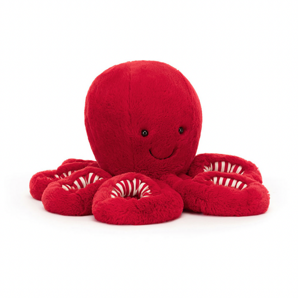 Cranberry Octopus -large