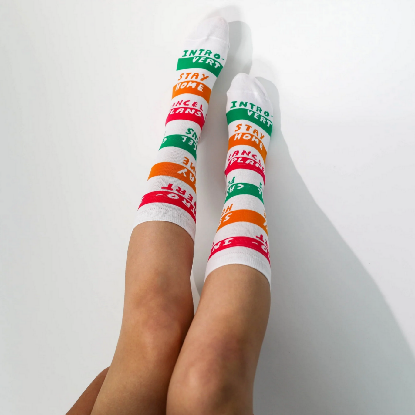 Introvert Crew Socks - Small