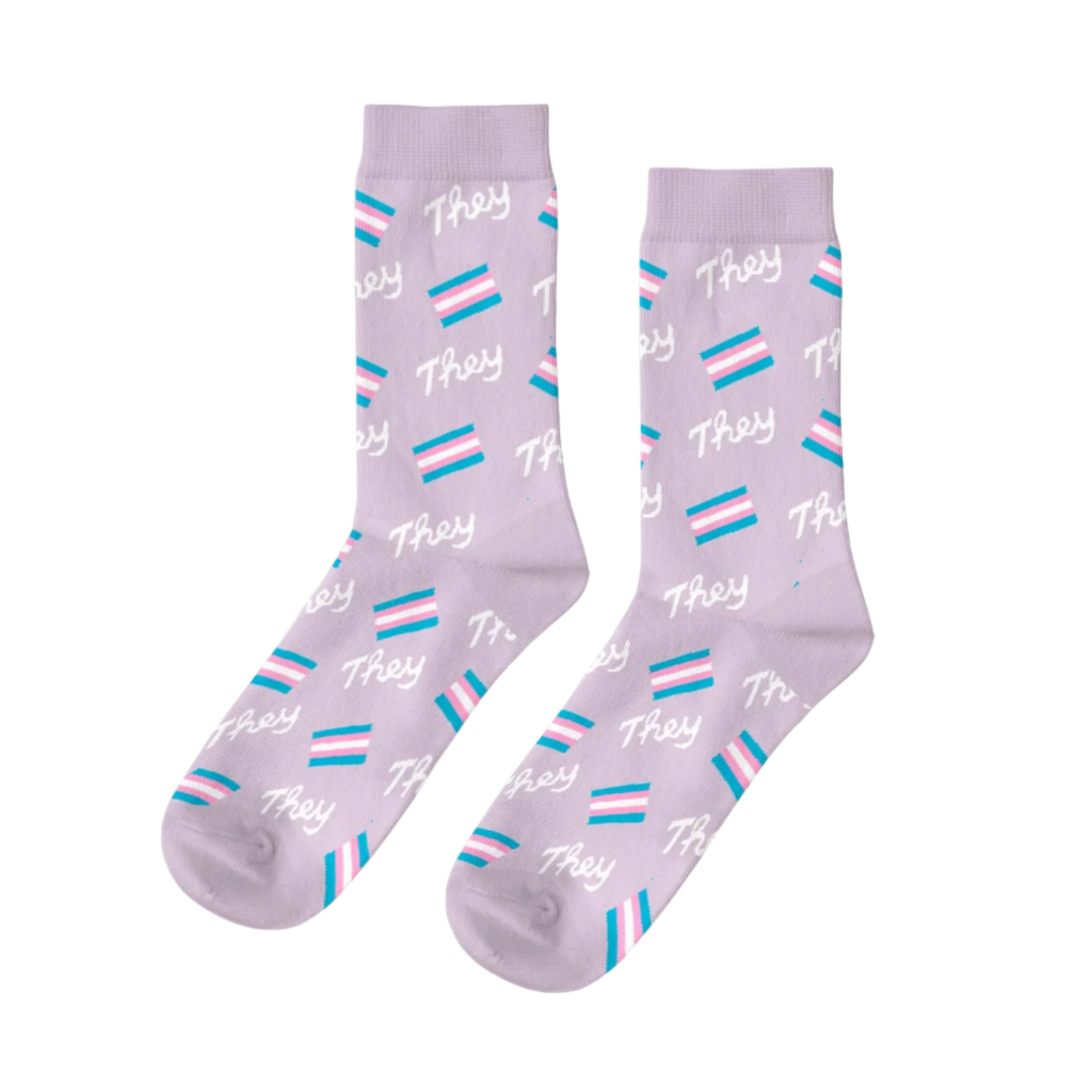 They/Them Crew Socks - Unisex