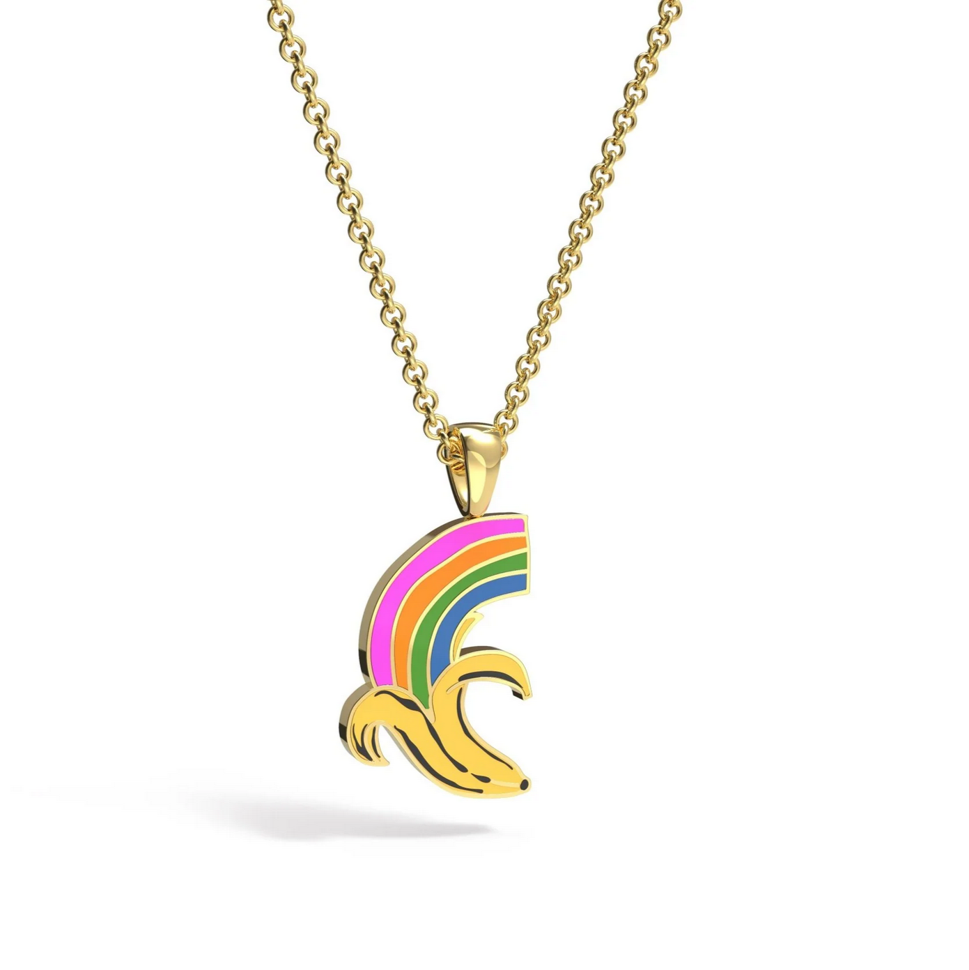 Banana Rainbow Pendant